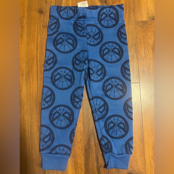 Marvel Toddler Boys 2 Piece Spider-Man Sweatshirt & Sweatpants Set - Red/Blue 2t - Picture 4 of 4